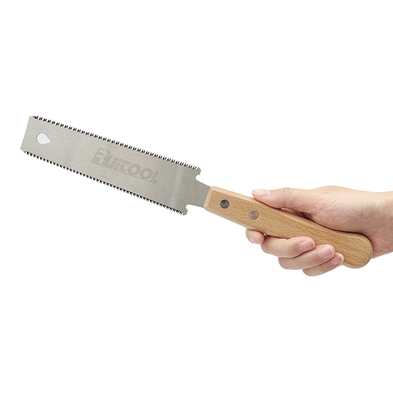 Dubbelsidig såg med trähandtag för träkapning QH-250D