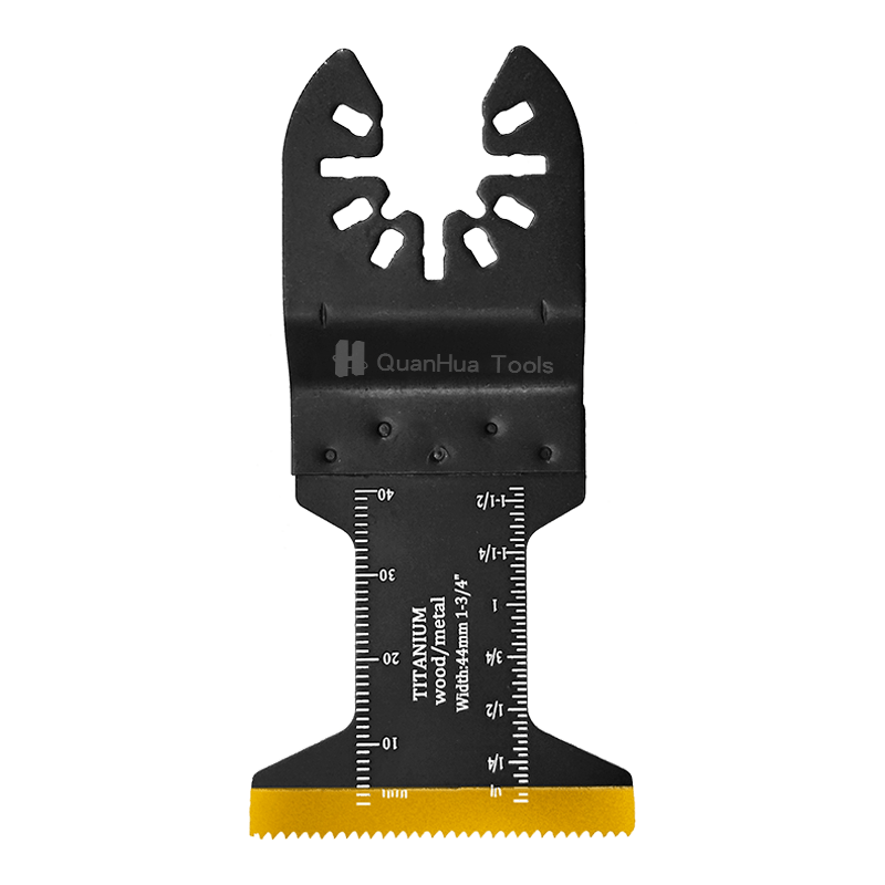 100*44 mm fysisk titanpläterad bimetallisk multifunktionssågblad QH-1005HK-L-DT