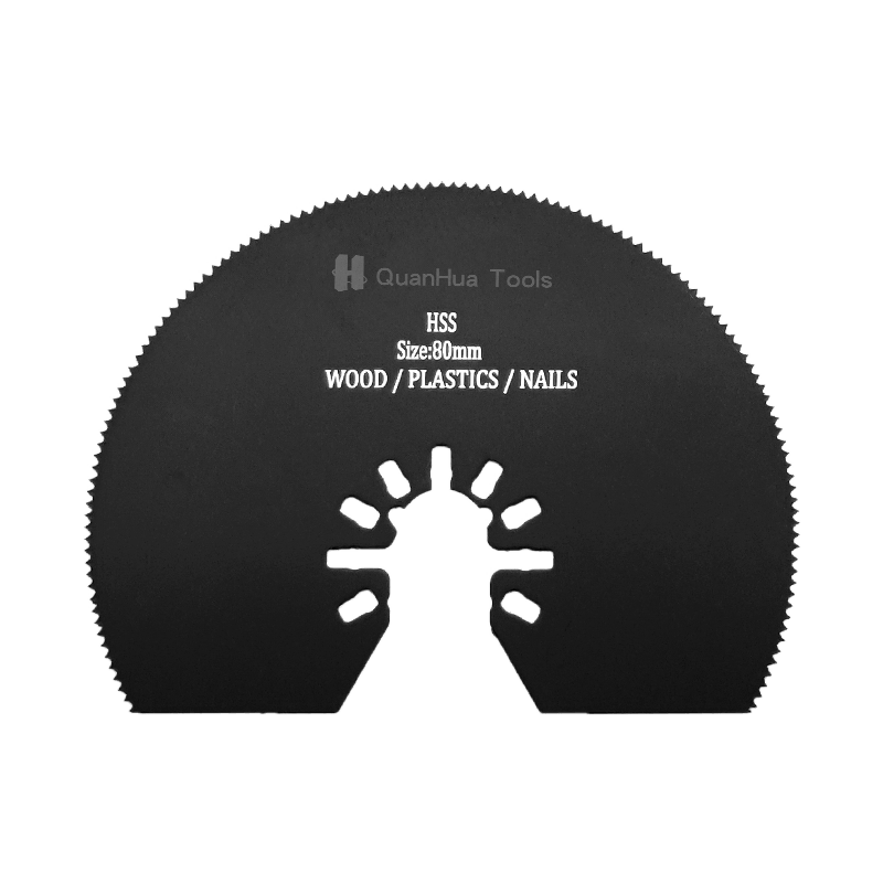 80 mm diameter snabb montering höghastighetstål halvcirkelsågblad QH-1010HK